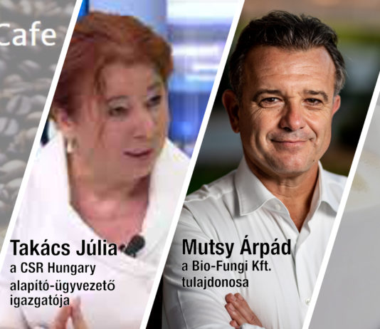 Termesztett gomba, egészség és CSR CSR Cafe: Vendég Mutsy Árpád, a Bio-Fungi Kft. tulajdonosa