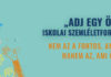 Adj egy ötöst – iskolai szemléletformáló program Adj egy ötöst!