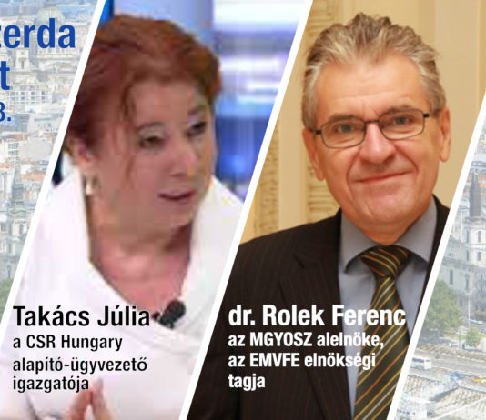 CSR Szerda Klubest: HR, pandémia, jó munkahely CSR Szerda Klubest vendége: dr. Rlek Ferenc