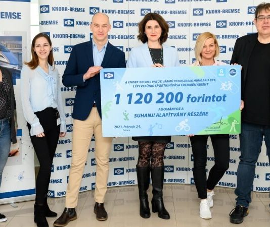 A dolgozókkal összefogva támogatja a Knorr-Bremse a SUHANJ! Alapítványt Knorr-Bremse támogatja a Suhanj! Alapítványt