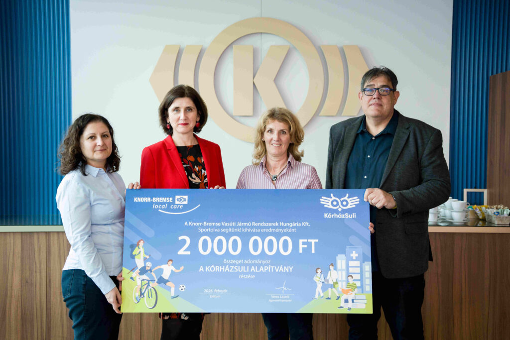 Knorr Bremse-KórházSuli ünnepélyes átadó